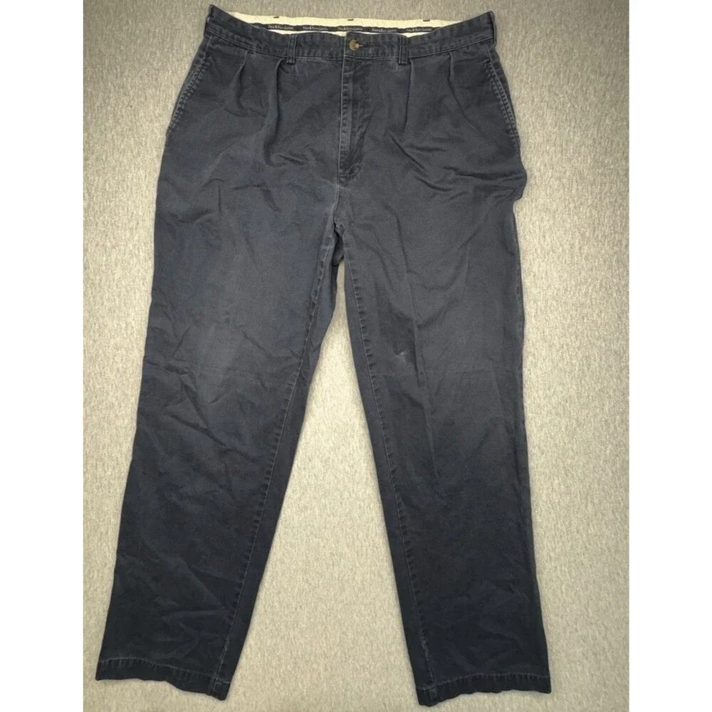 Polo Ralph Lauren Mens Classic Fit Chino Pants Blue 100% Cotton 38/34